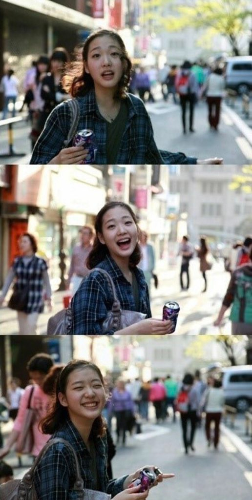 Loạt ảnh cũ của Kim Go Eun được chụp từ năm 2020, khi cô còn là sinh viên và người mẫu cho trang thương mại điện tử (ảnh: Koreaboo)