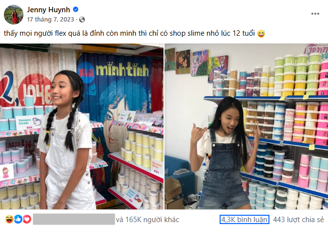 Chia sẻ của Jenny Huỳnh về việc kinh doanh slime