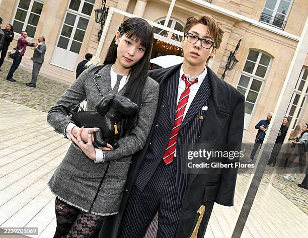 Annie và Woochan được cho là công khai tình cảm quá mức (Ảnh: gettyimages)