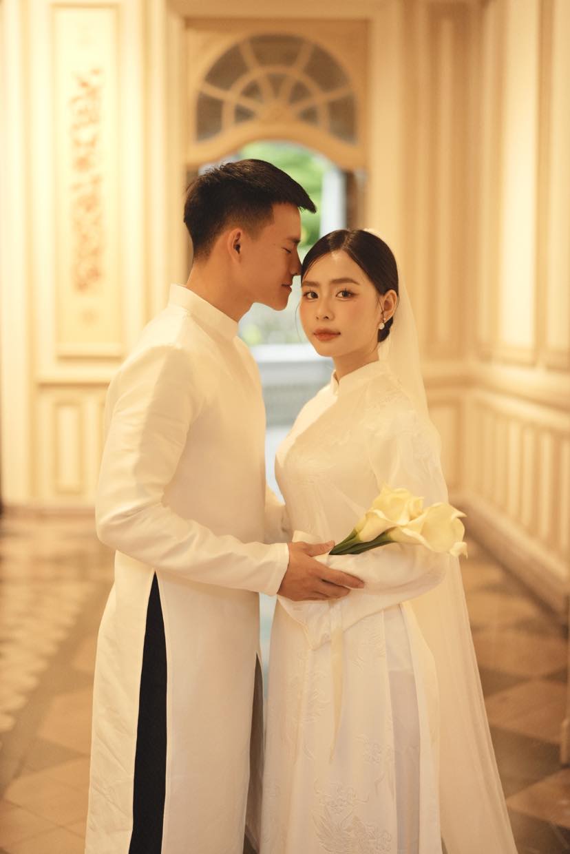 Ảnh cưới của vợ chồng Thanh Nhàn