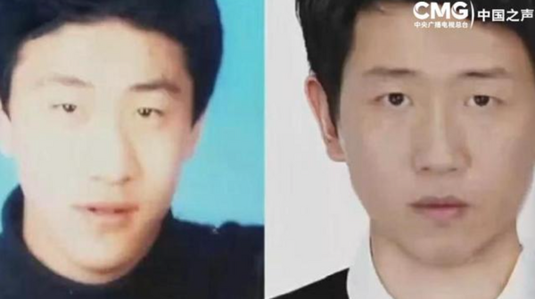 Sự giống nhau giữa chàng trai đã mất (trái) với anh Giang