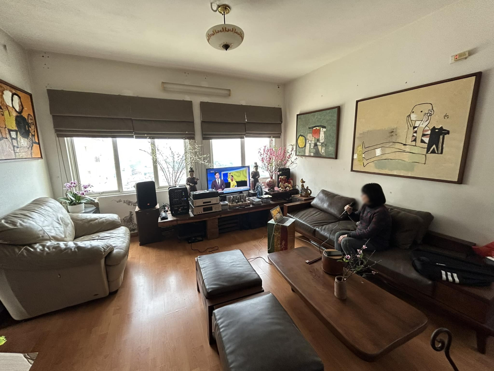 Không gian sống của nghệ sĩ Trần Lực ở tuổi U65