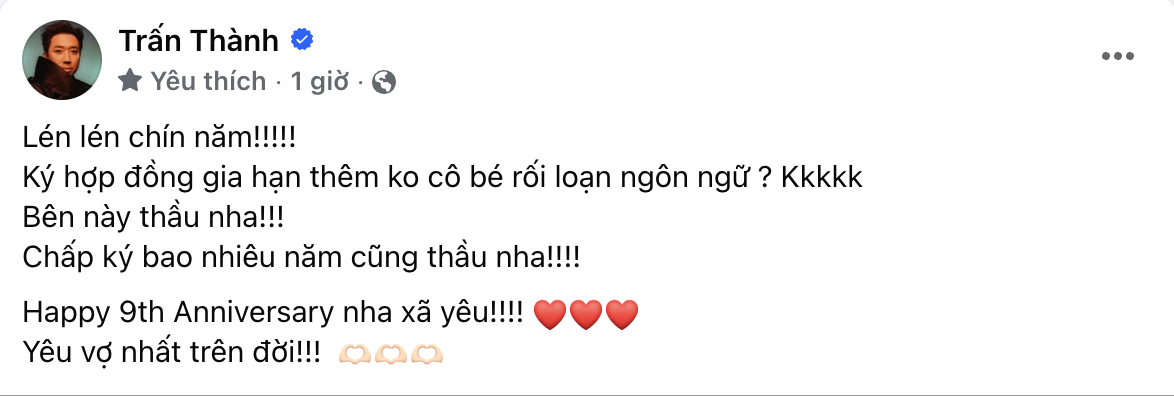   (Ảnh chụp màn hình, nguồn: Facebook nhân vật)  