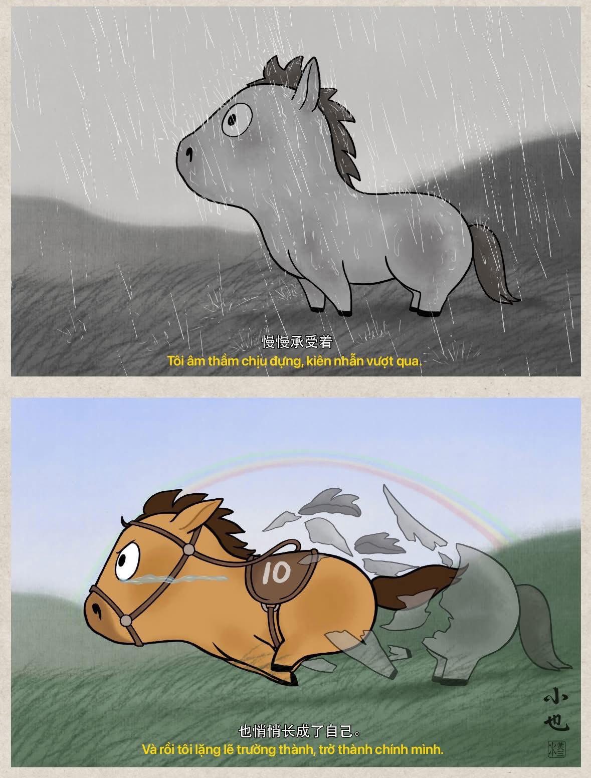 Chú ngựa Mã Tiểu Dã khiến cả cõi mạng tạo thành trào lưu 