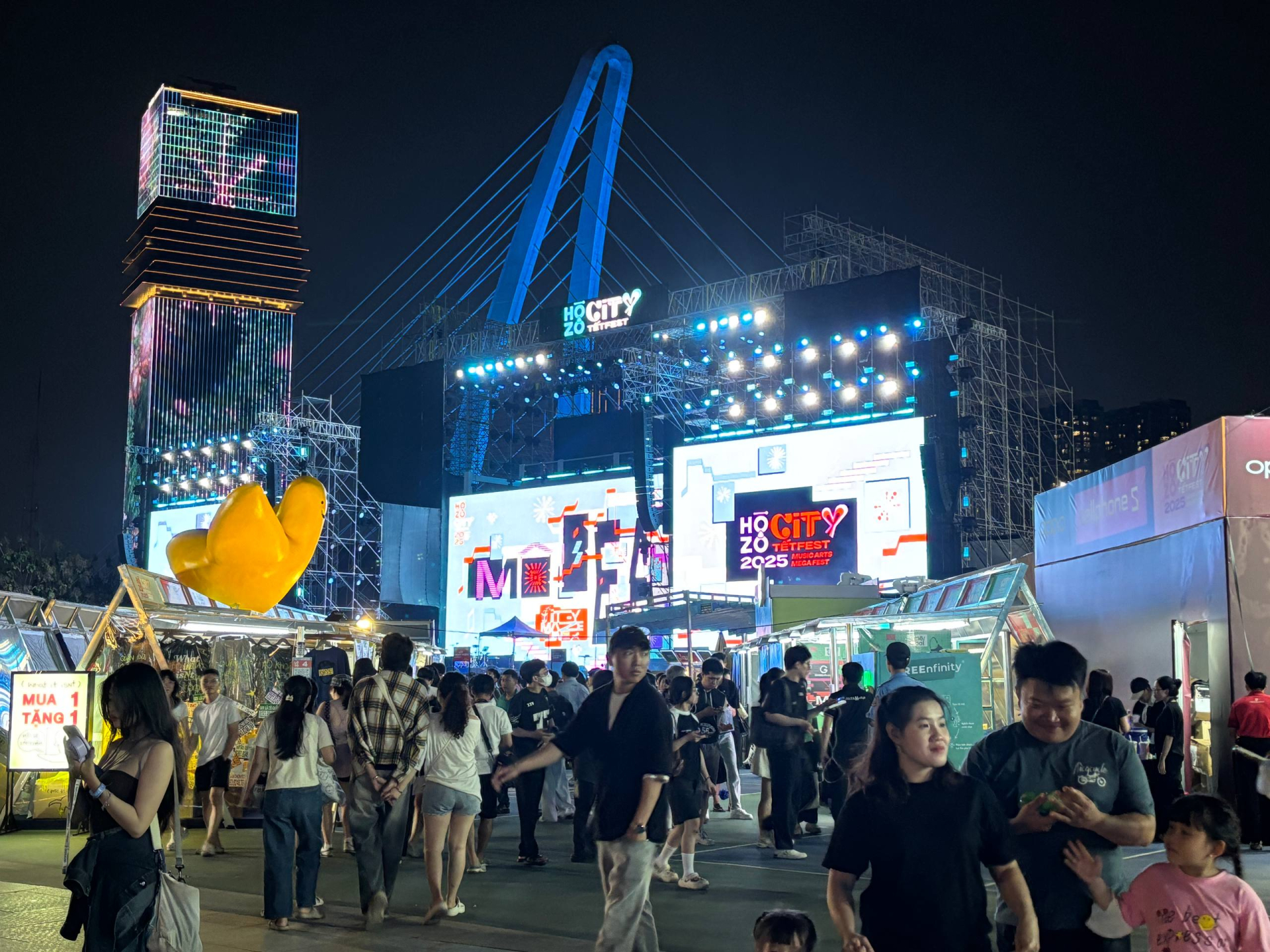 Công viên bờ sông Sài Gòn đã vui nay còn “bùng nổ” hơn với Tết Festival cực hoành tráng mà bất cứ ai cũng không thể bỏ lỡ