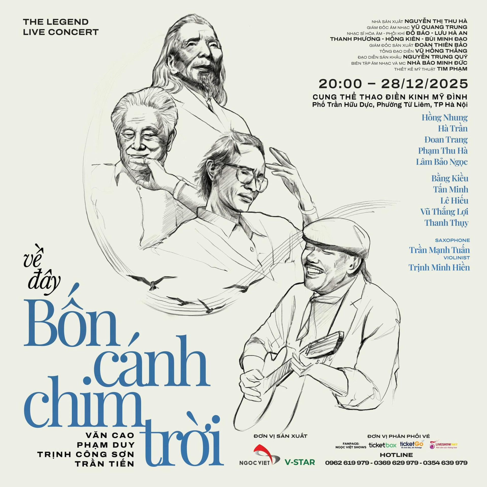  Về Đây Bốn Cánh Chim Trời bất ngờ bị hoãn ngay trước giờ G gây xôn xao dư luận