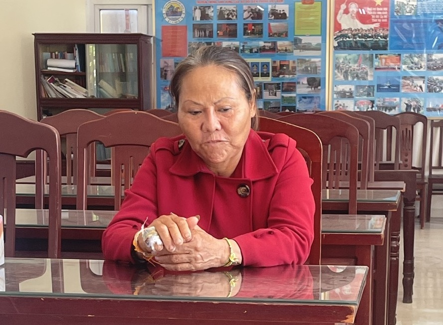 Đối tượng truy nã Nguyễn Thị Bé. Ảnh: Công an tỉnh Quảng Trị