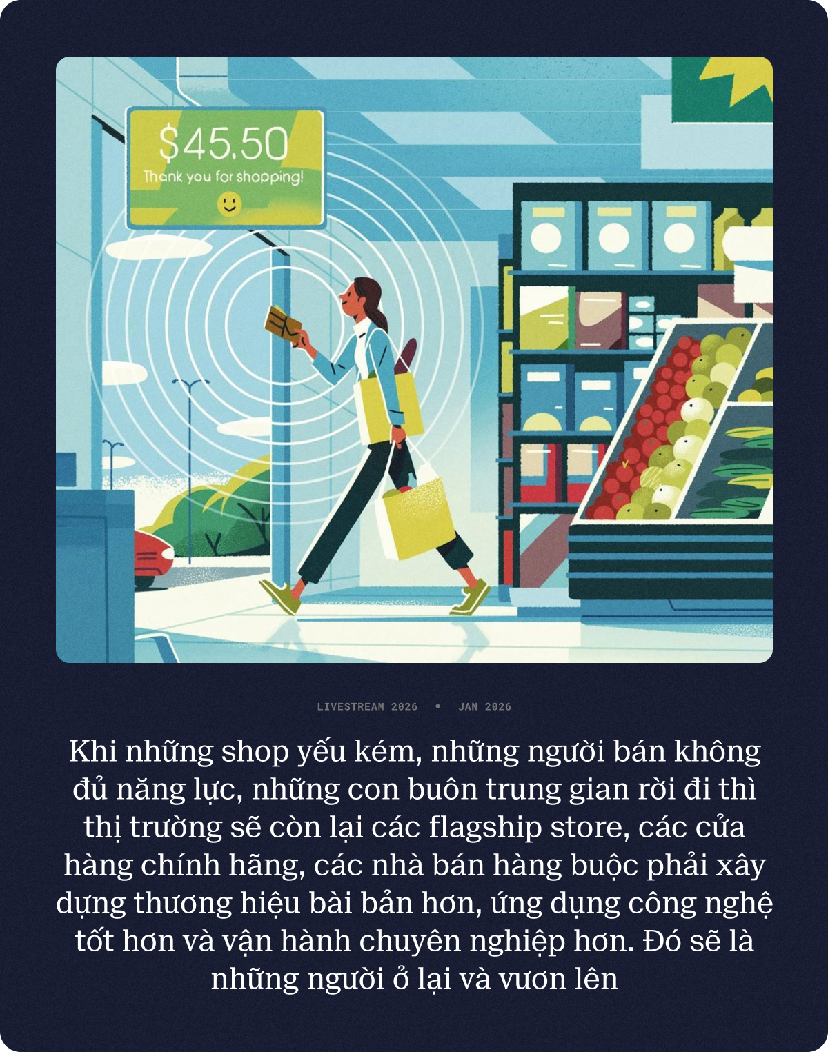 Livestream 2026: Ai còn sống được và sống bằng điều gì?