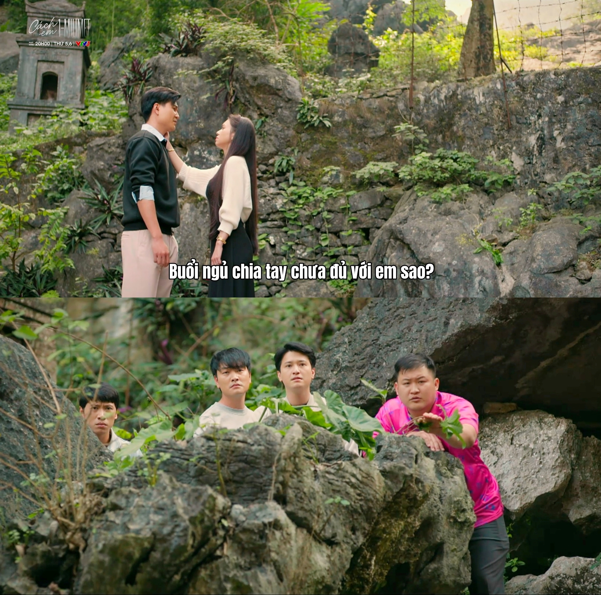 Bách bắt gặp Duyên hẹn hò với Hiếu