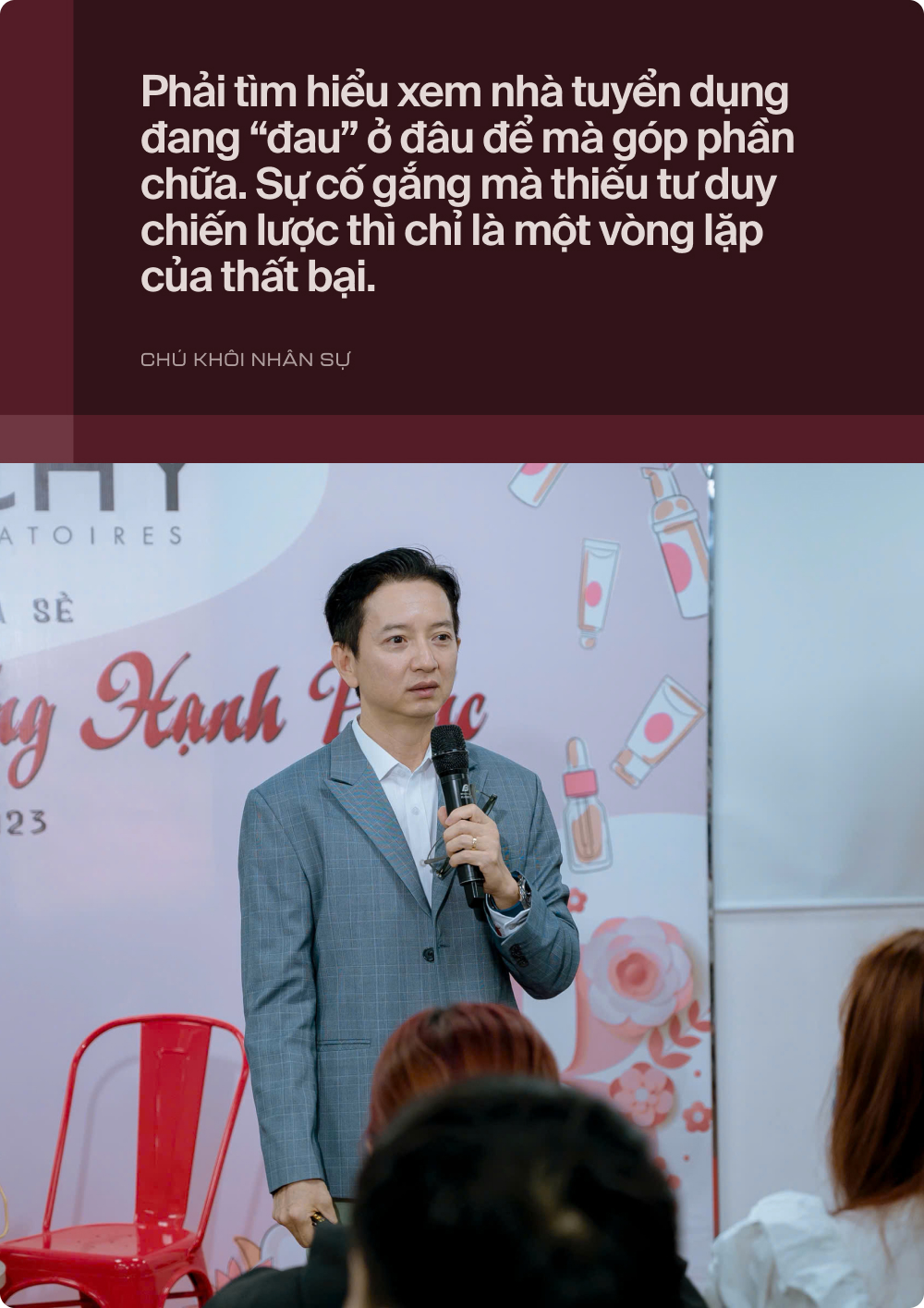 Chú Khôi Nhân Sự - TikToker U50 nói chuyện tuyển dụng mà Gen Z xem không tua: 