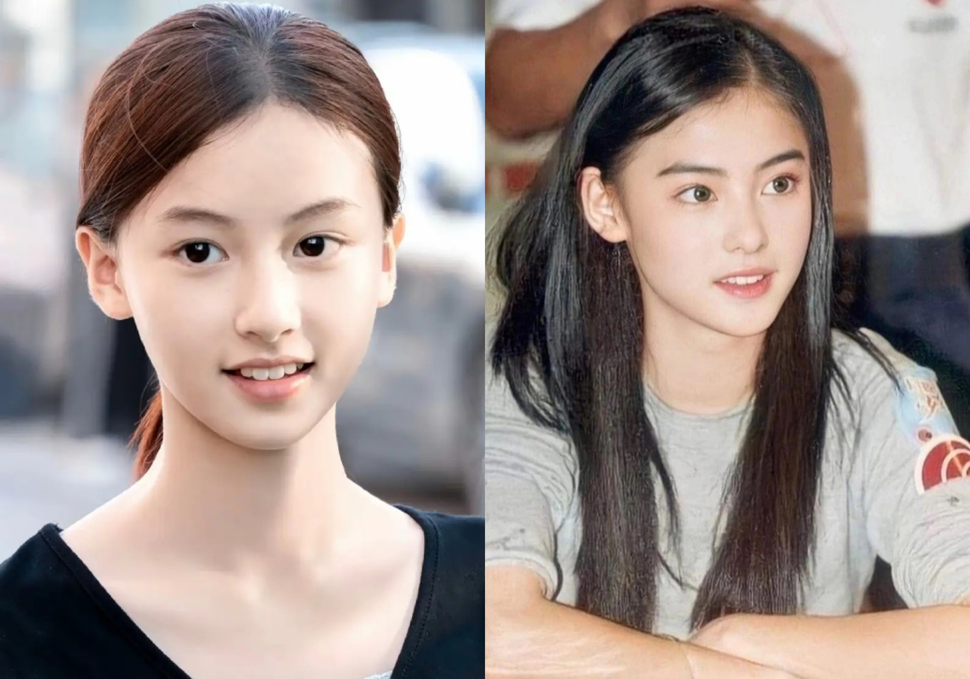 Thất Thất được so sánh với nhan sắc kinh điển của Trương Bá Chi