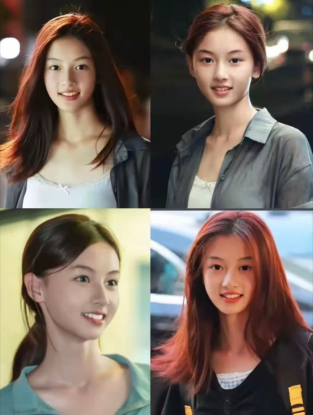 Thất Thất nổi tiếng nhờ một video quay trên đường phố với gương mặt mộc trong trẻo