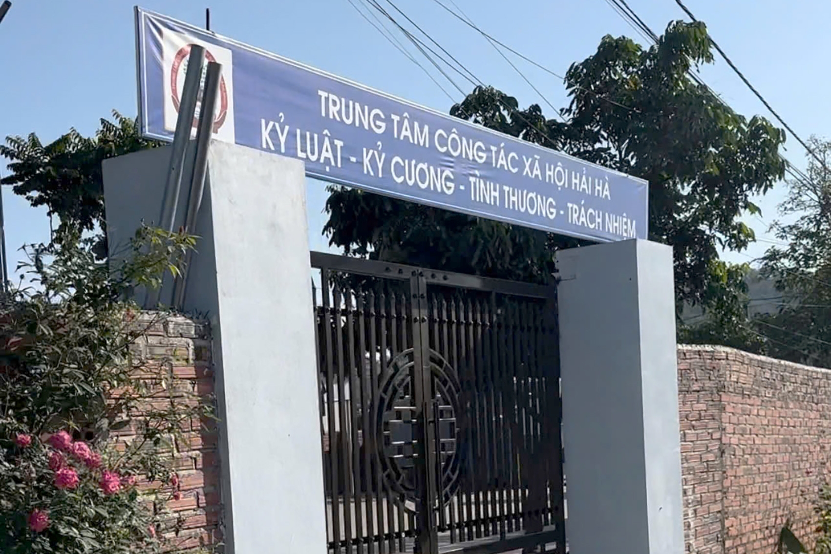 Trung tâm Công tác xã hội Hải Hà cơ sở 2, nơi xảy ra vụ việc. Ảnh: Vietnamnet