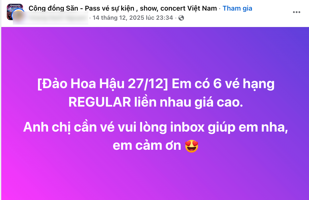 Vở kịch đang hot nhất Việt Nam, giá vé bán lại gấp 3 lần vẫn có người mua, BTC thông báo khẩn!