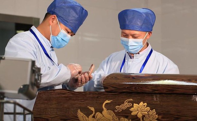 Đại học nghề Dân chính đào tạo ngành quản lý tang lễ hiện đại. (Ảnh: cqnews)