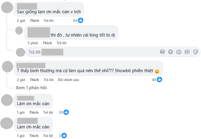 Bình luận từ cư dân mạng trên Facebook về sự việc (Ảnh chụp màn hình)