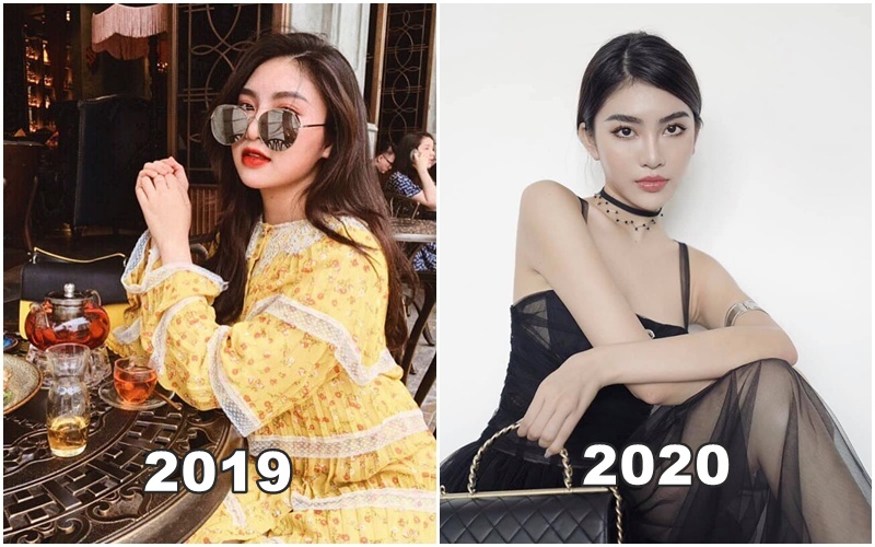 Linh Trương năm 18 tuổi và năm 19 tuổi (Ảnh: FBNV)