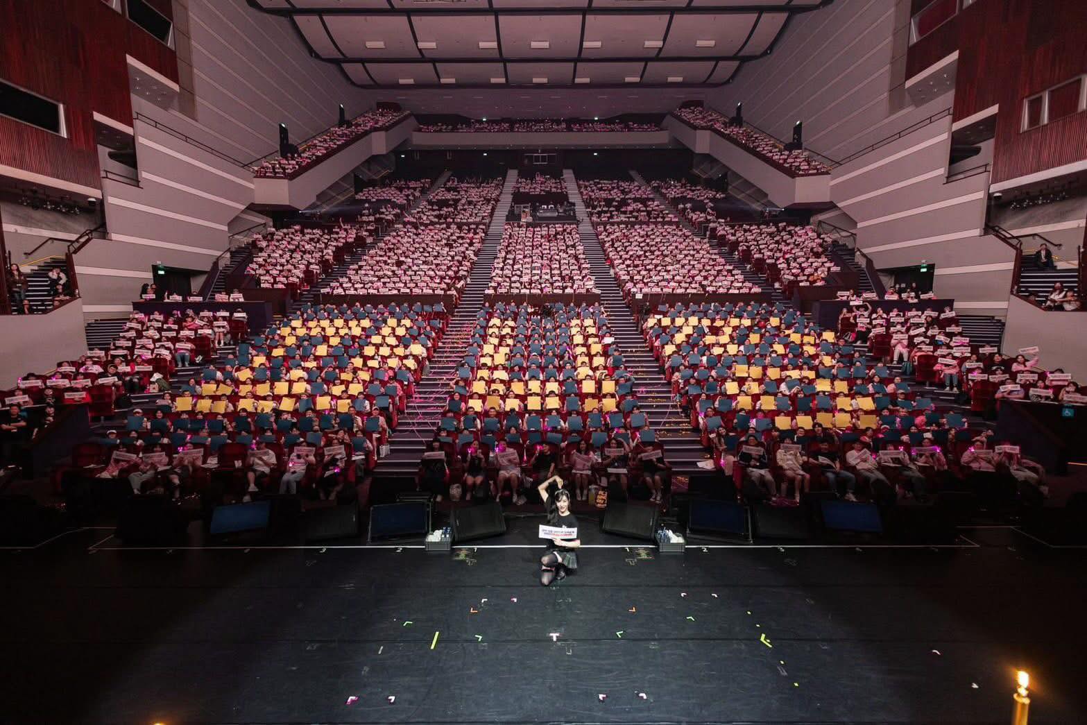 Taeyeon hay Tiffany đều áp đảo lượng người hâm một tới tham dự (Ảnh: IG)