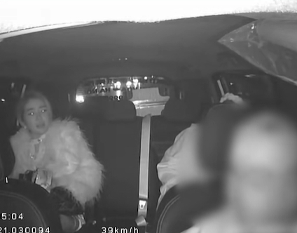 Camera ghi lại cuộc cãi vã giữa TikToker Linh Le Te và nam tài xế đang viral trên MXH