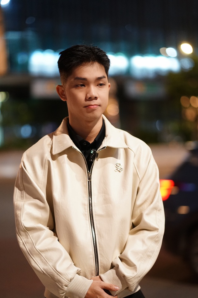 Nguyễn Ngọc Phước (25 tuổi, ở TP.HCM) - trưởng nhóm Dream Moto. Ảnh: Di Anh.