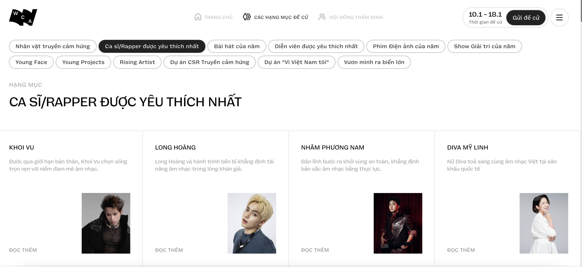 Gấp lắm rồi: Chỉ còn 1 ngày trước khi đóng cổng đề cử WeChoice Awards 2025!