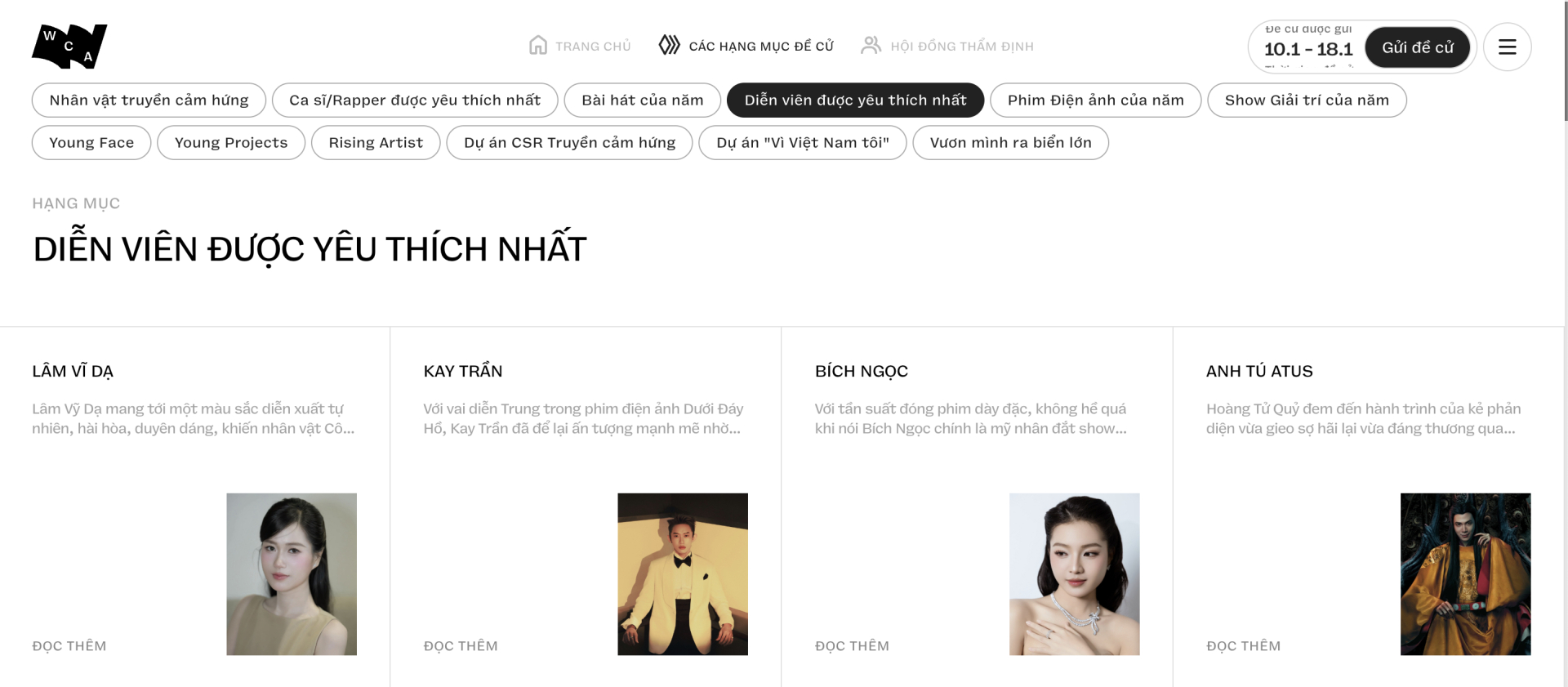 Gấp lắm rồi: Chỉ còn 1 ngày trước khi đóng cổng đề cử WeChoice Awards 2025!