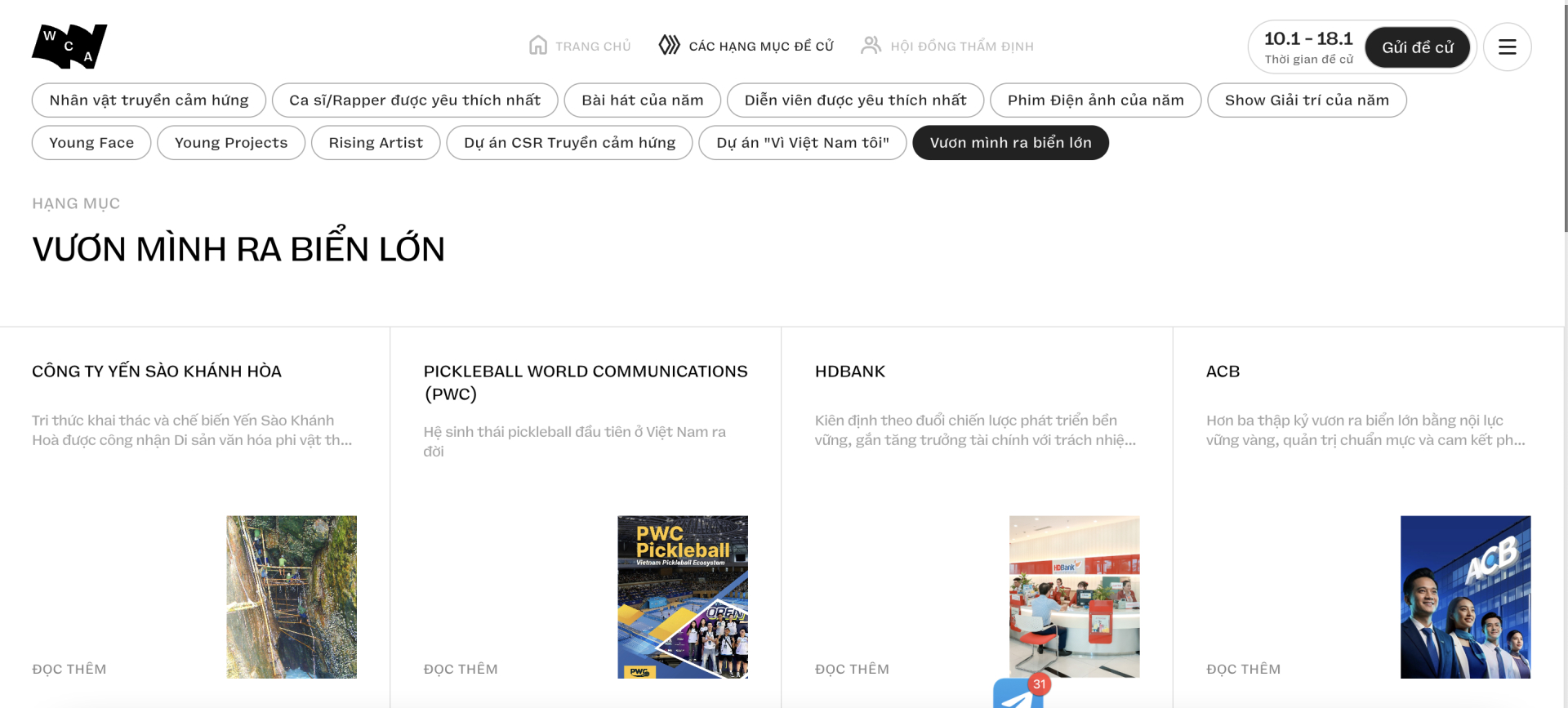 Gấp lắm rồi: Chỉ còn 1 ngày trước khi đóng cổng đề cử WeChoice Awards 2025!