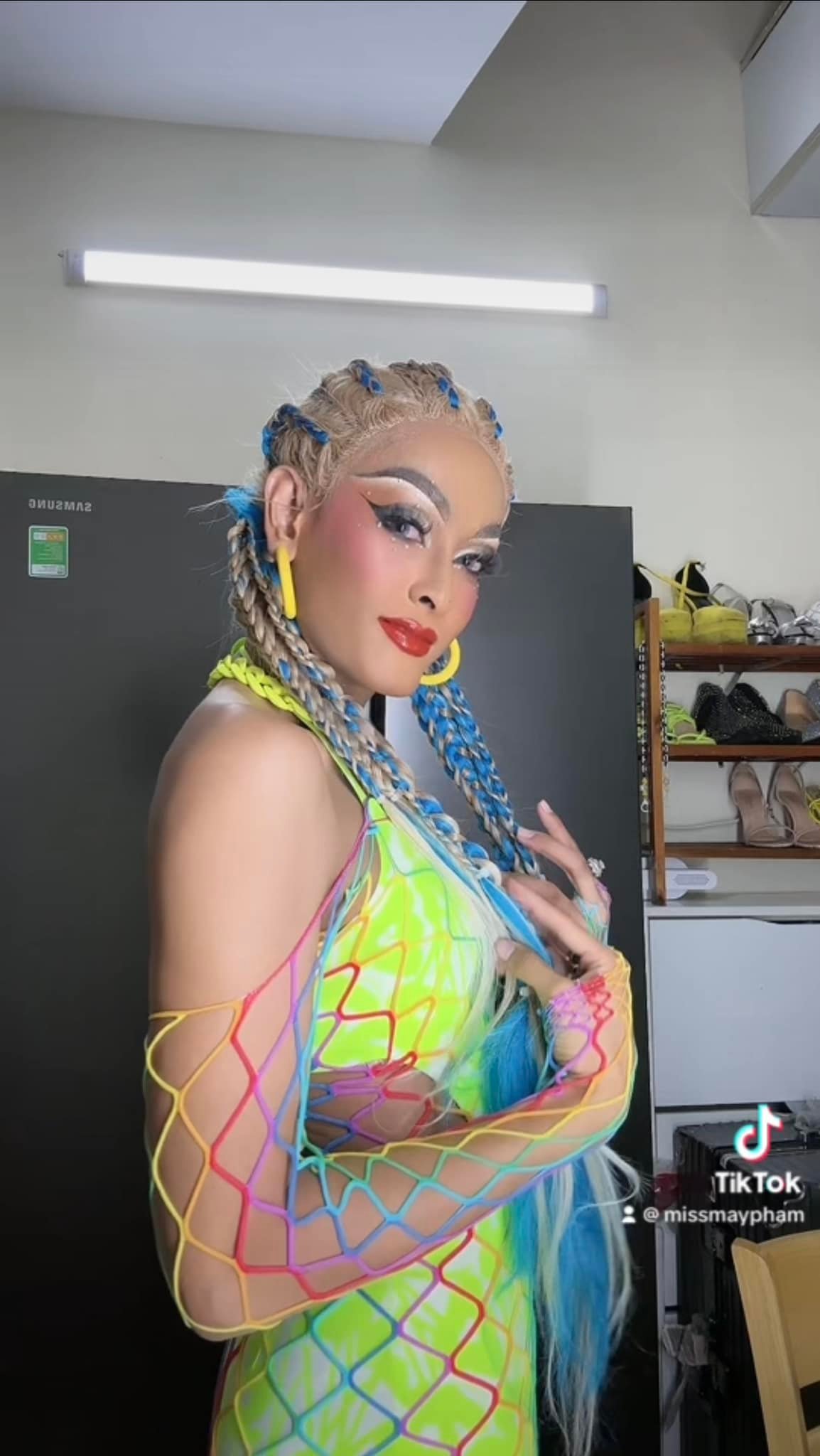 Mây Phạm tham gia nhiều hoạt động drag queen