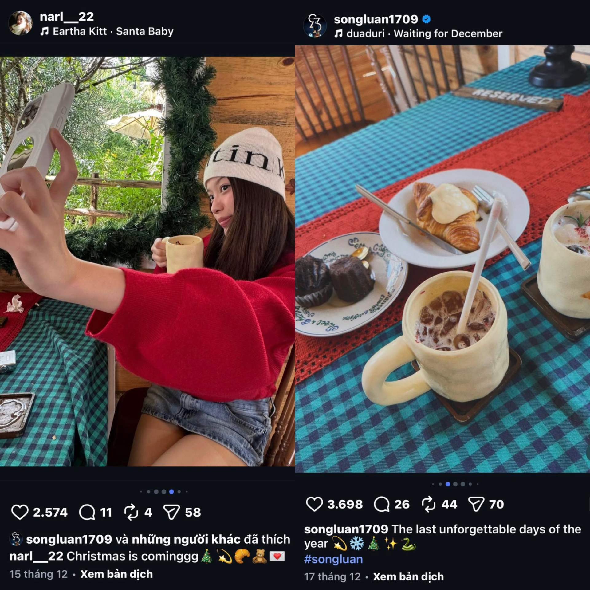 Cô gái mà Song Luân công khai