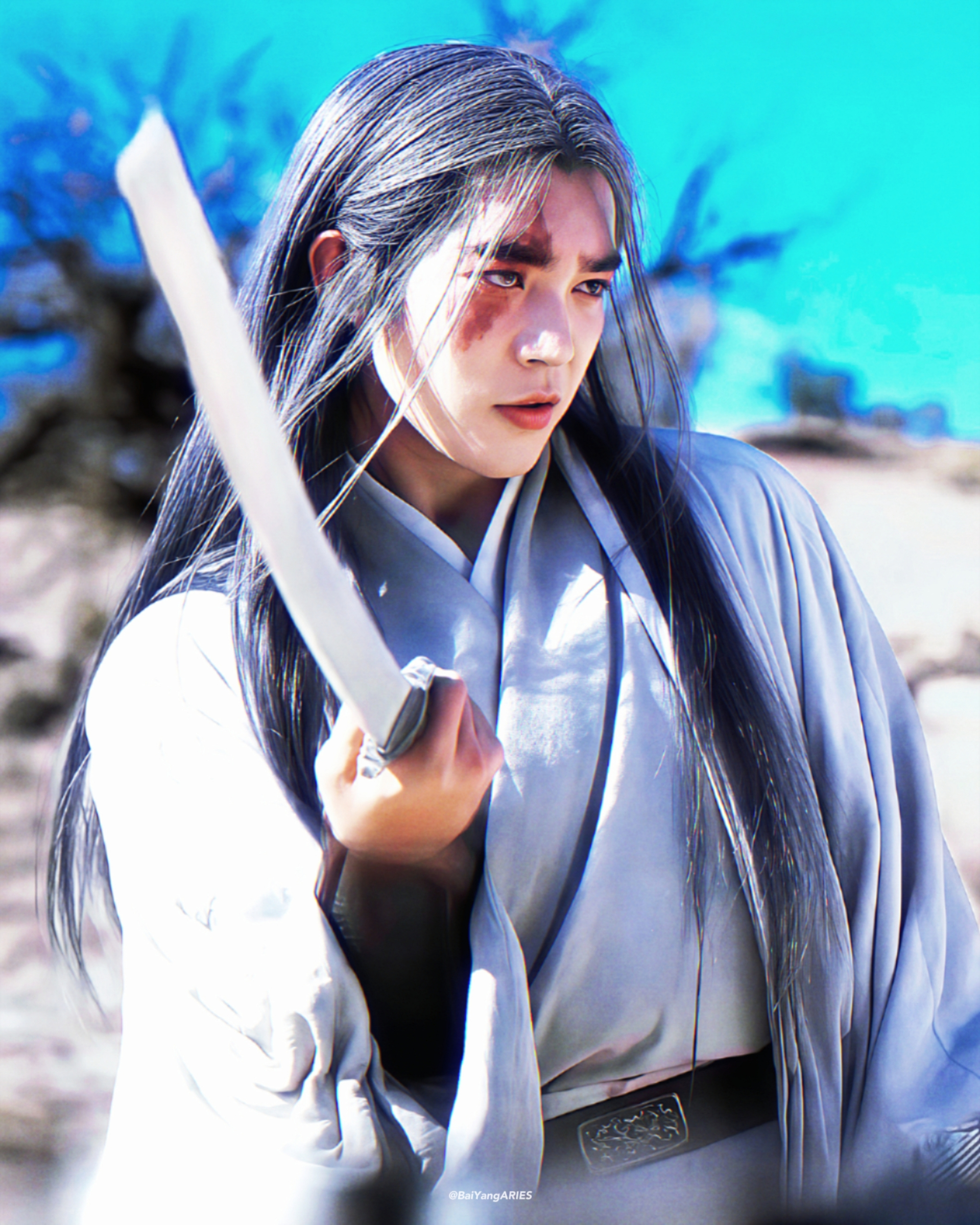 Vu Thích khiến khán giả choáng váng với tạo hình vừa đẹp vừa ngầu trong Tiêu Nhân