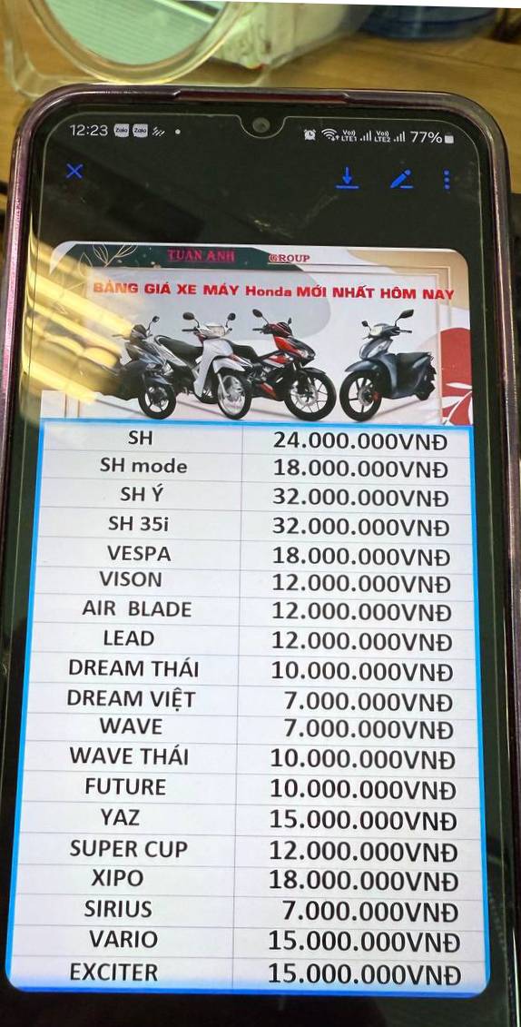 Nhấp vào đường link