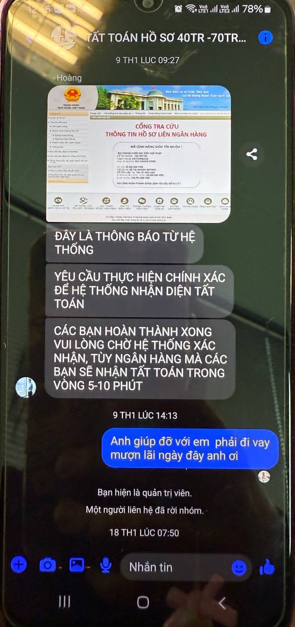 Sau khi đã hoàn thành việc lừa đảo, mọi thành viên lập tức rời khỏi nhóm