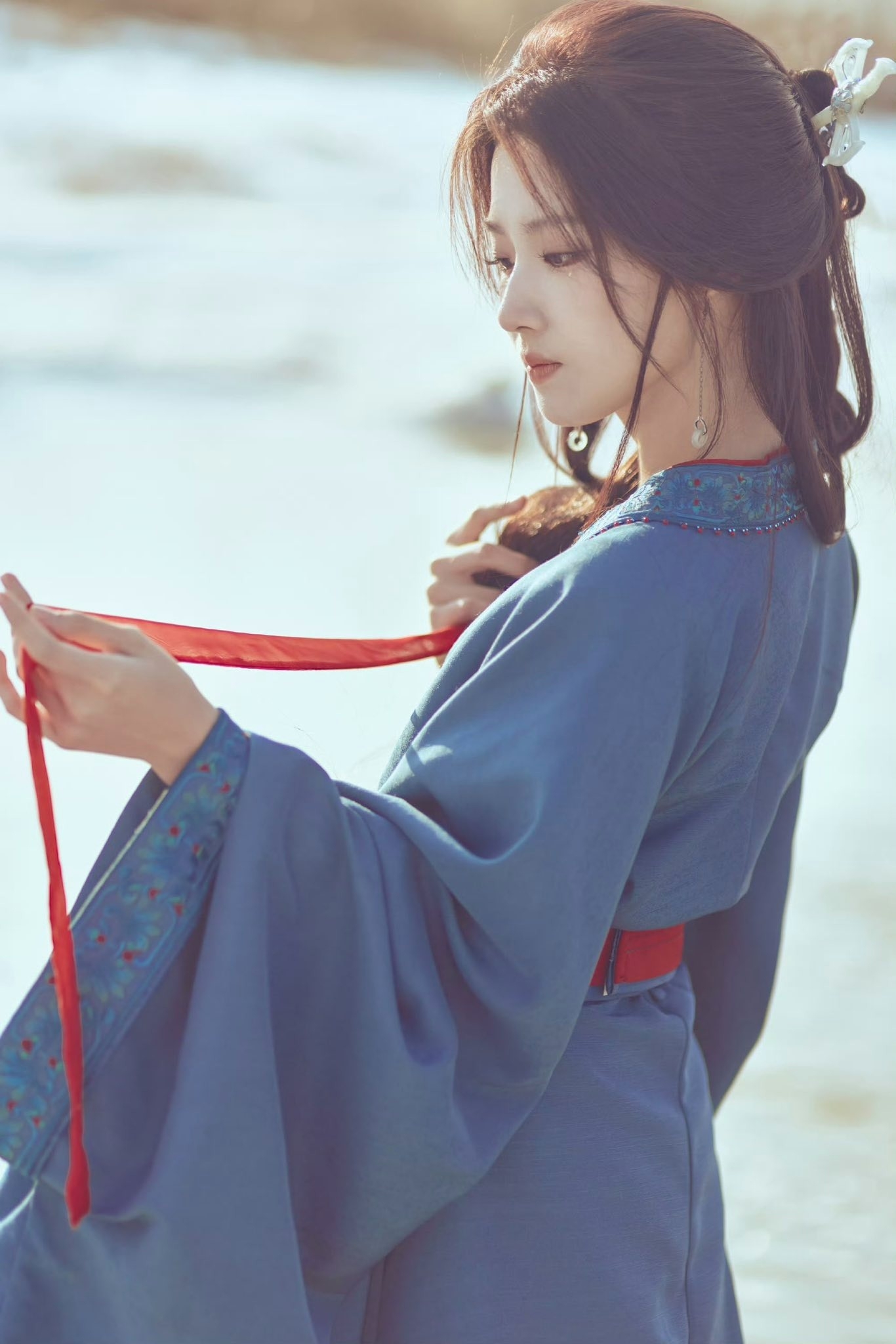 Nữ diễn viên được khen thăng hạng nhan sắc rõ rệt.