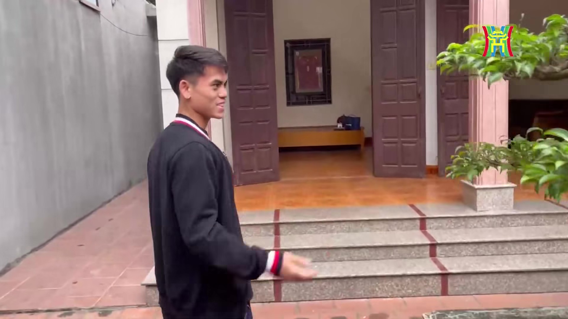 Căn nhà của gia đình Khuất Văn Khang (Ảnh chụp màn hình/ Hà Nội Online)