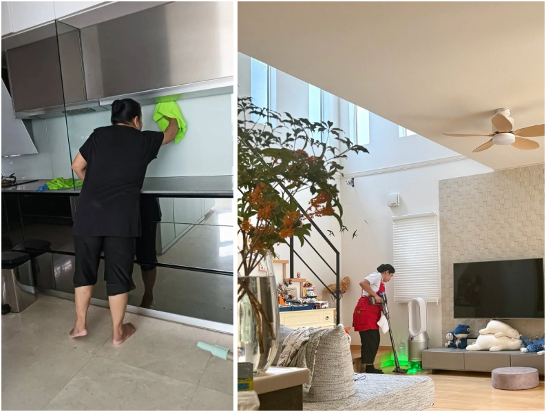 Nóng nhất là dịch vụ tìm người dọn nhà đón Tết. Ảnh minh họa.