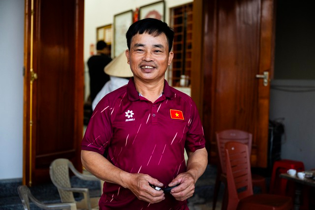 Chú Nguyễn Đình Ấp (Ảnh: Như Hoàn)