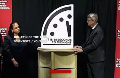 Đồng hồ Ngày tận thế chỉ còn 85 giây