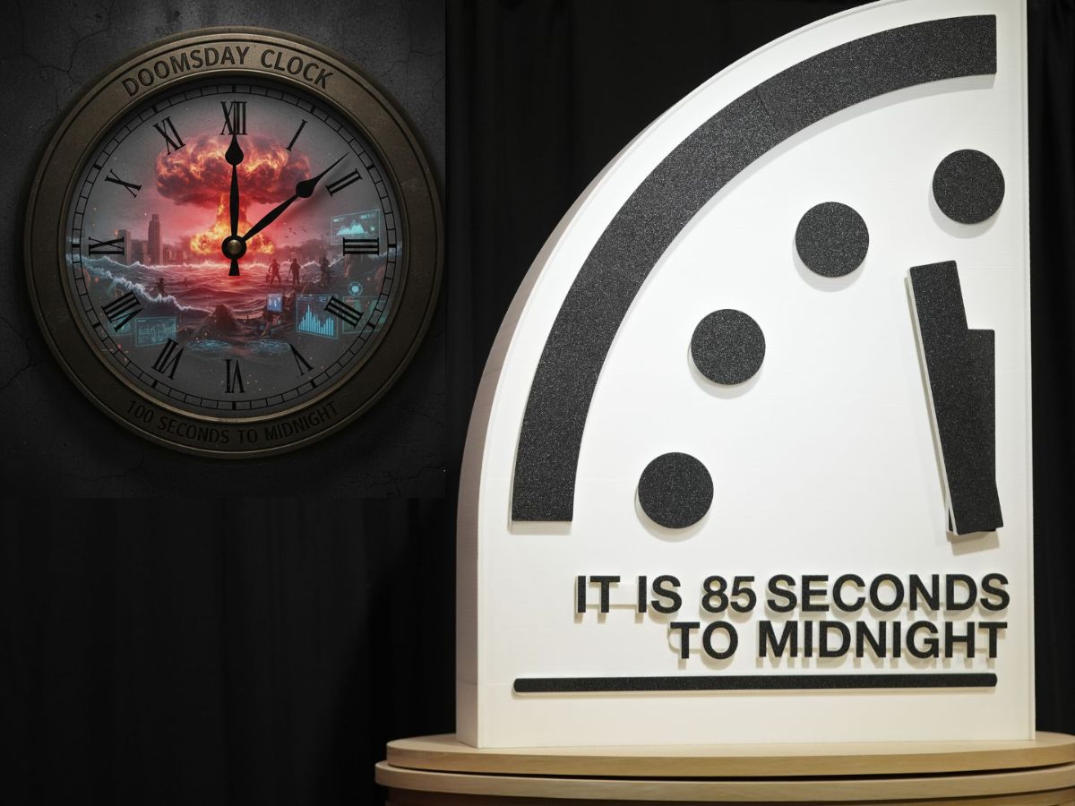 Đồng hồ Ngày tận thế vừa được kéo xuống thêm 4 giây