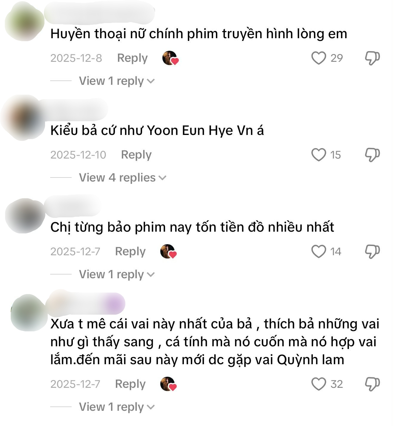 Khán giả khen ngợi Minh Hằng.