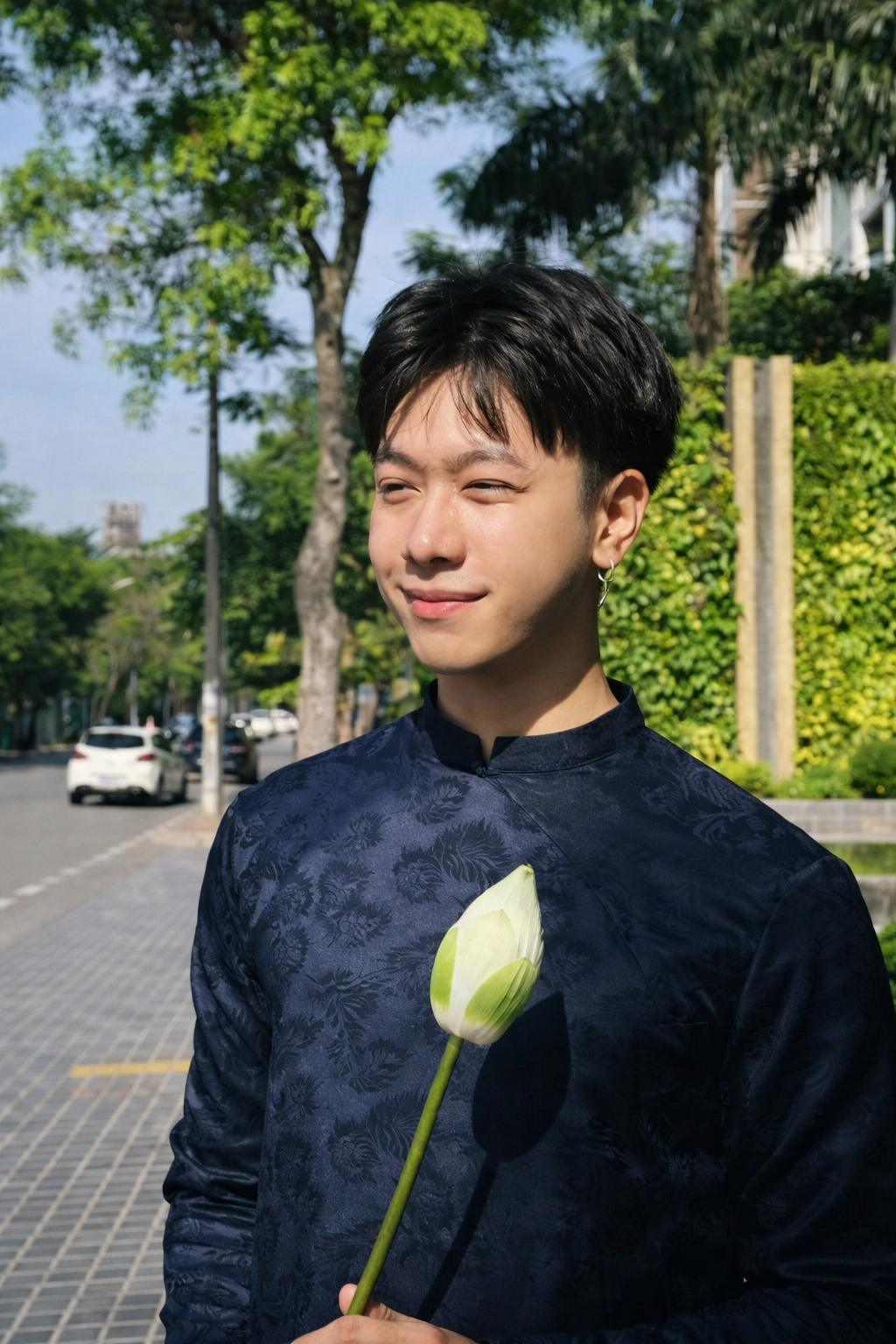 Hoàng Sơn đang theo học chương trình Thạc sĩ ngành Phân tích Kinh doanh (Business Analytics) tại Đại học Kristiania (Oslo, Na Uy). (Ảnh: NVCC)