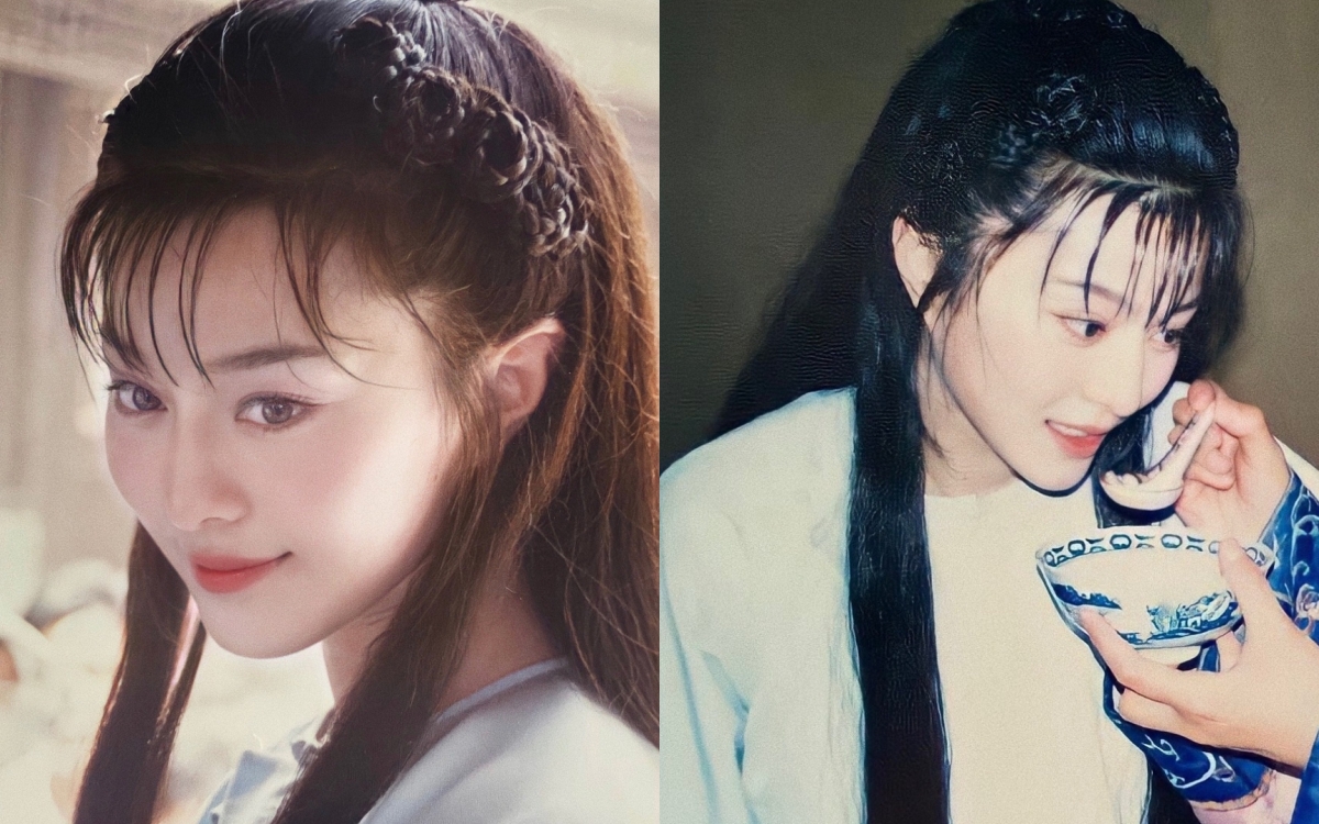 Nhan sắc của Phạm Băng Băng thời trẻ.