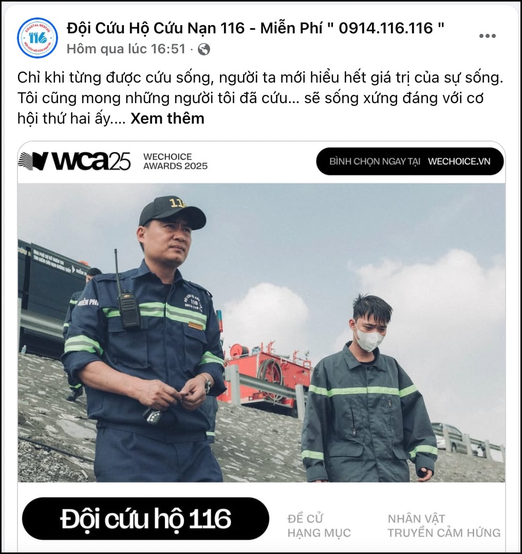 3 ngày trước khi đóng cổng bình chọn WeChoice Awards 2025: Những hành trình bền bỉ vì xã hội được tiếp sức