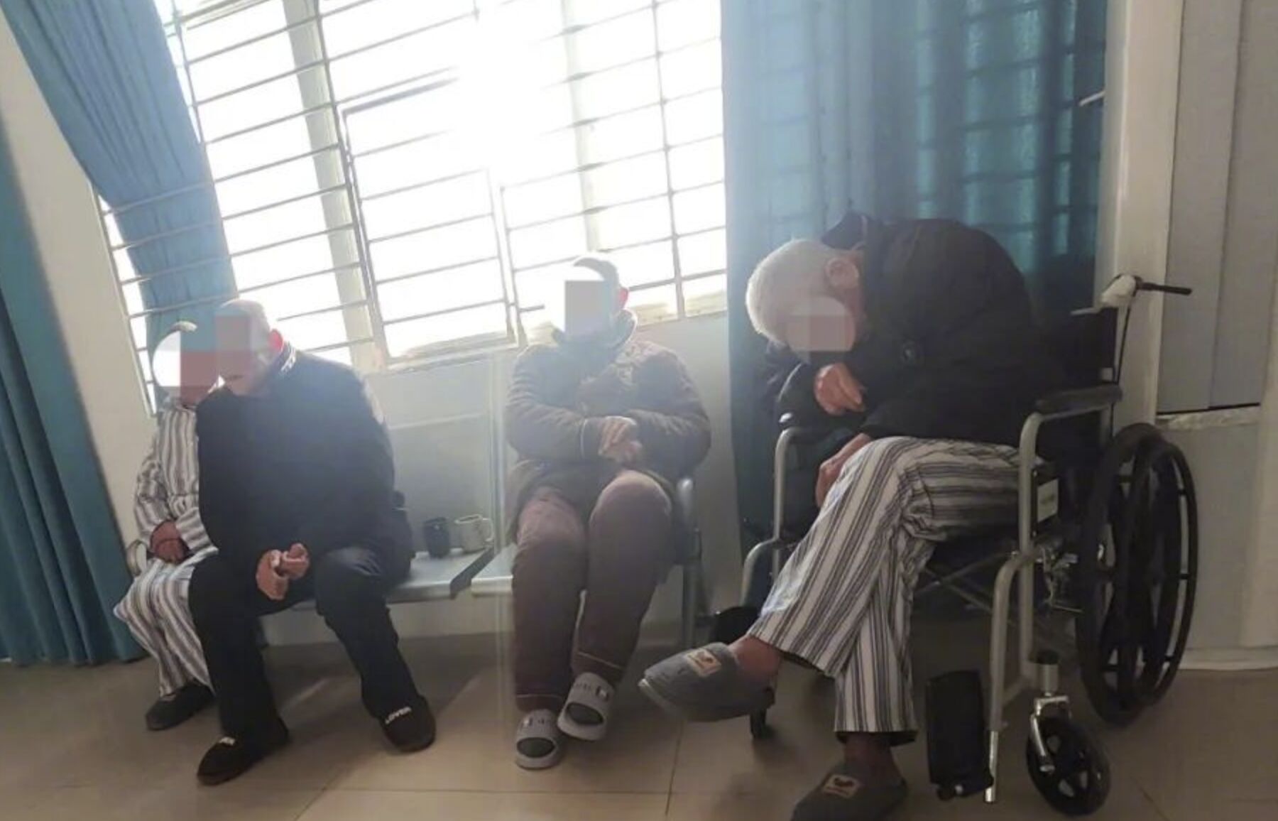 Phần lớn bệnh nhân tại một số bệnh viện tâm thần là người cao tuổi. (Ảnh: The Beijing News)