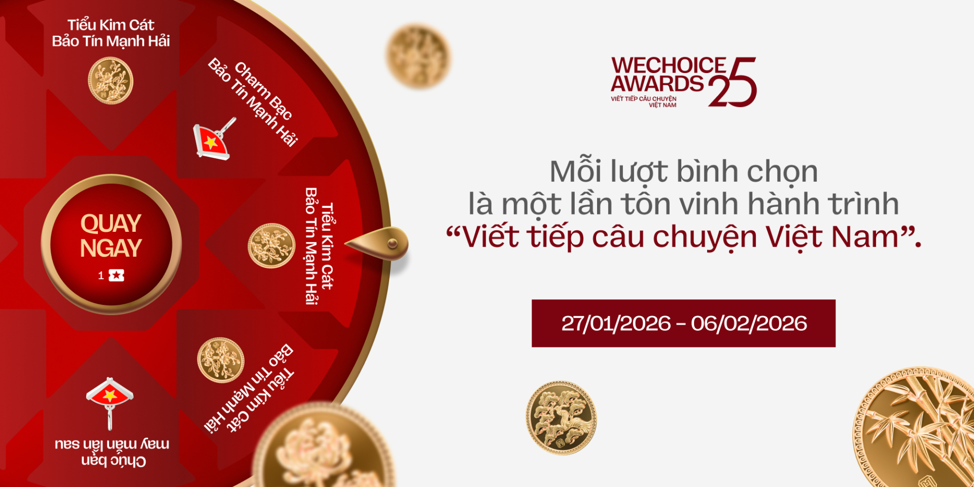 Tưởng chỉ là bình chọn trên WeChoice Awards, ai ngờ lại có thêm cơ hội mang vàng về?