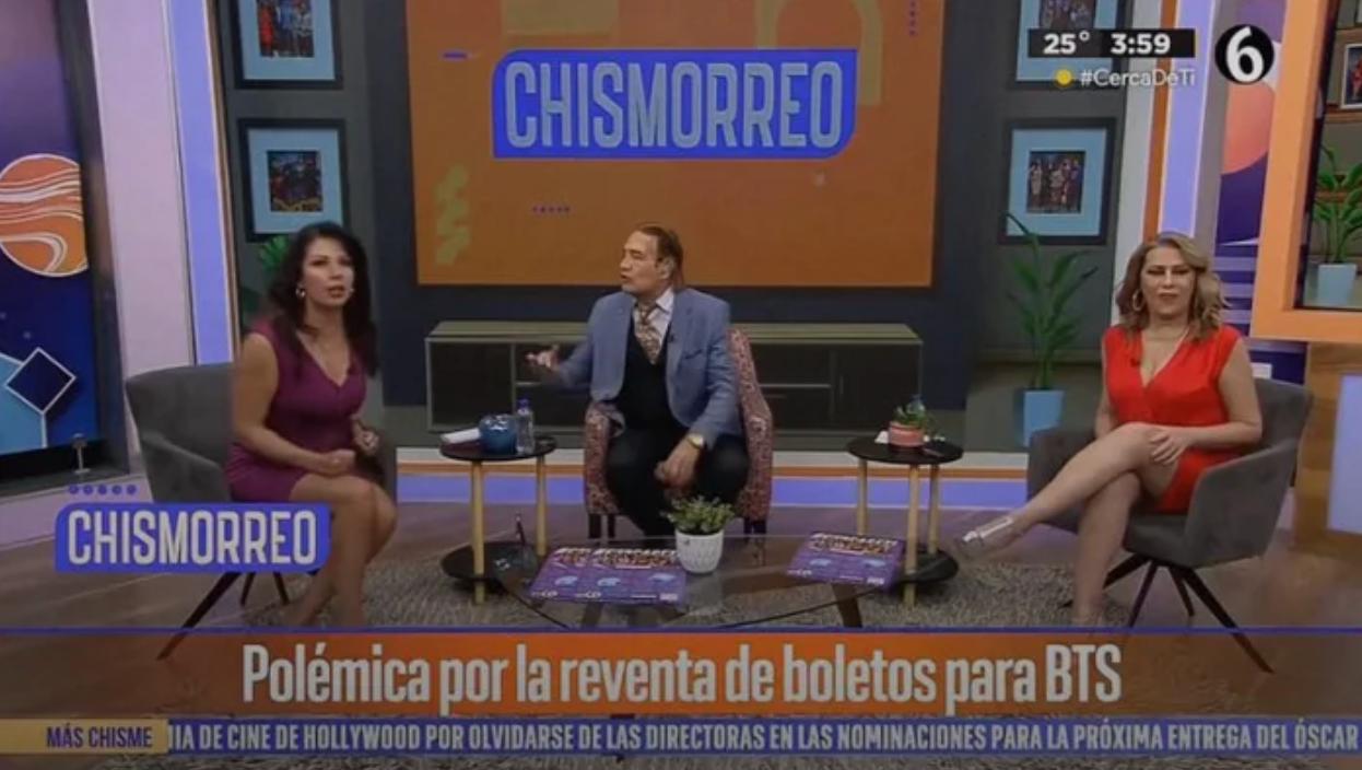 Một chương trình giải trí tại Mexico bất ngờ trở thành tâm điểm chỉ trích dữ dội sau khi các khách mời đưa ra nhiều phát ngôn mang tính miệt thị nhắm vào BTS (Ảnh: X)