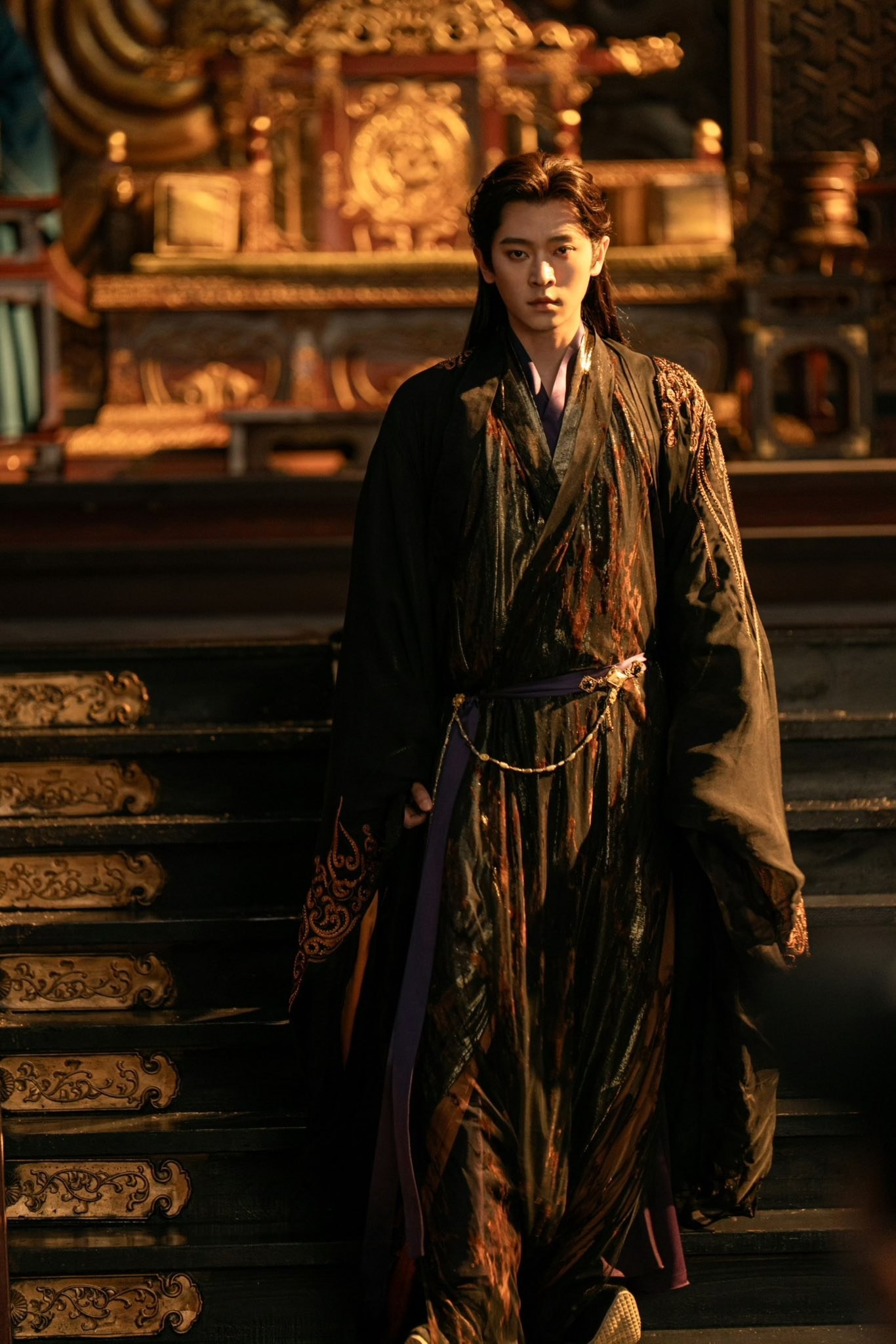 Thừa Lỗi trong vai nam chính Hạ Hầu Đạm.