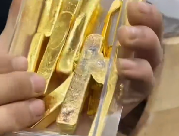 Số vàng khi nén lại được tới 1,7kg
