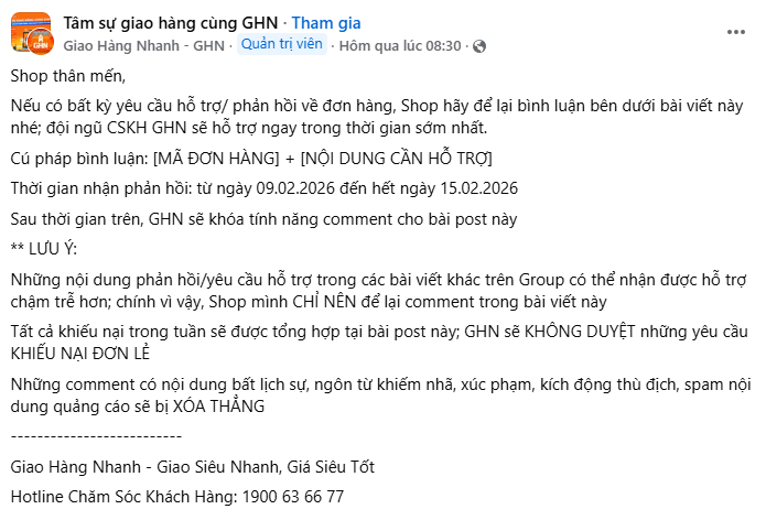 Động thái của phía Giao Hàng Nhanh, Viettel Post,... khi hội chủ shop nóng lòng về tình trạng đơn hàng Tết