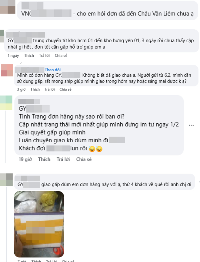 Tình hình giục đơn hàng thời điểm đầu tháng 2/2026 - tức là giữa tháng Chạp