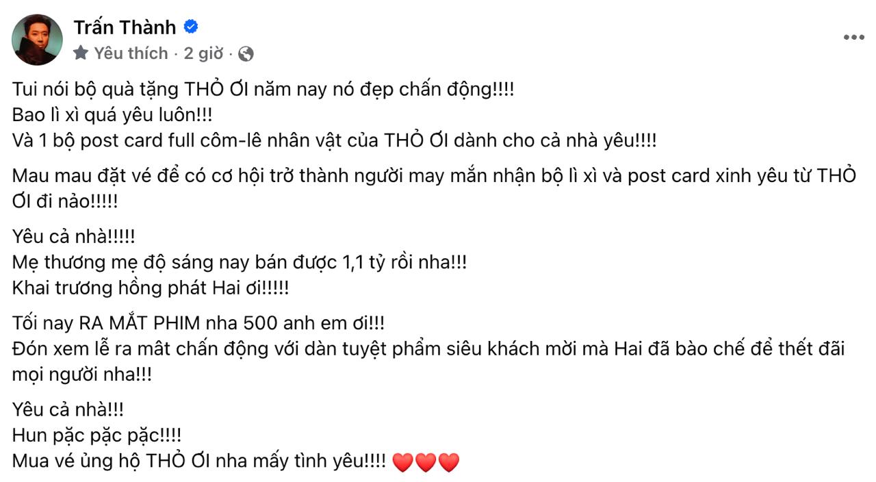 Netizen tuyên bố không xem Thỏ Ơi!! vì có Pháo, Trấn Thành đáp lại 3 chữ mà ai cũng sốc xỉu